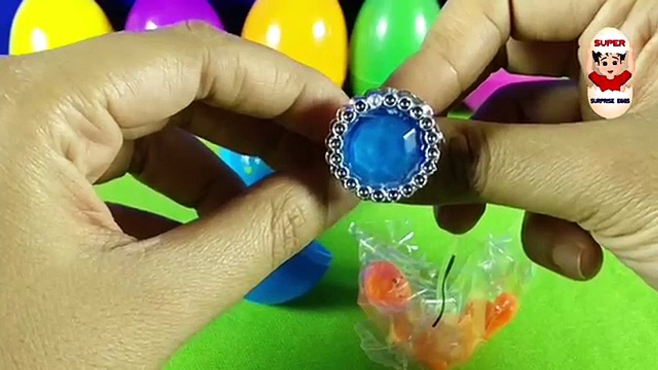 Surprise Eggs Unboxing - Learn Colors