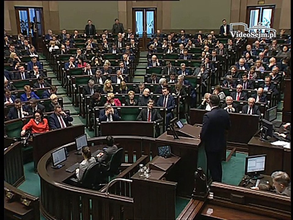 Poseł Paweł Pudłowski - Wystąpienie z dnia 10 lutego 2017 roku.