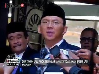 Sesumbar Ahok, Jakarta Duguyur Hujan 3 Hari 3 Malam Langsung Surut, Buktinya Hujan Cuma Beberapa Jam Saja Langsung Banji