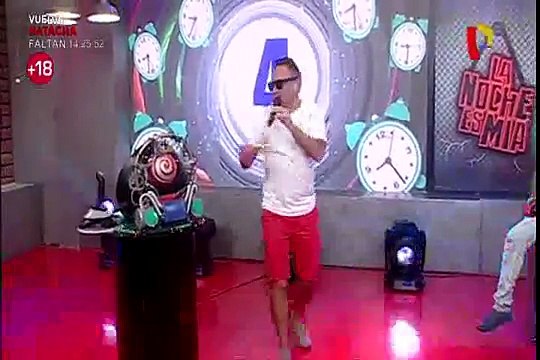 'Claqueta' presentó una peculiar máquina del tiempo en La Noche es Mía