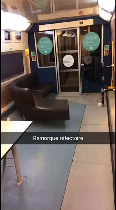 Visite du TGV Iris 320