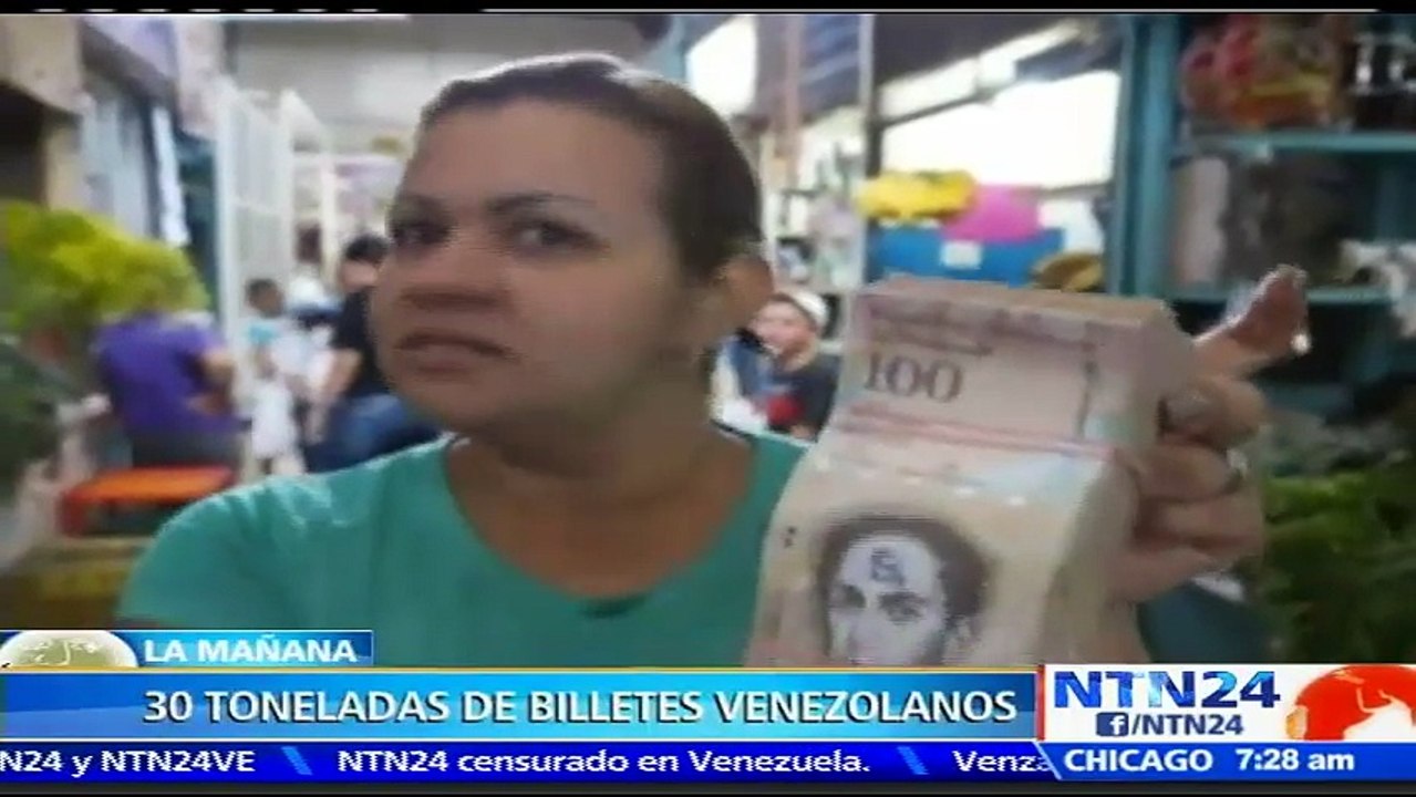 Fiscal Julio César Yegros a NTN24: Las 30 toneladas de billetes venezolanos incautados en Paraguay iban a ser utilizadas