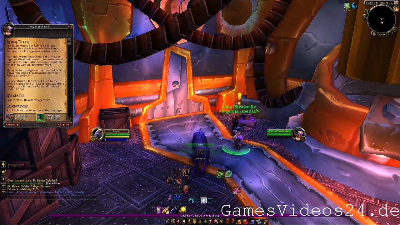 World of Warcraft Quest: In den Tiefen