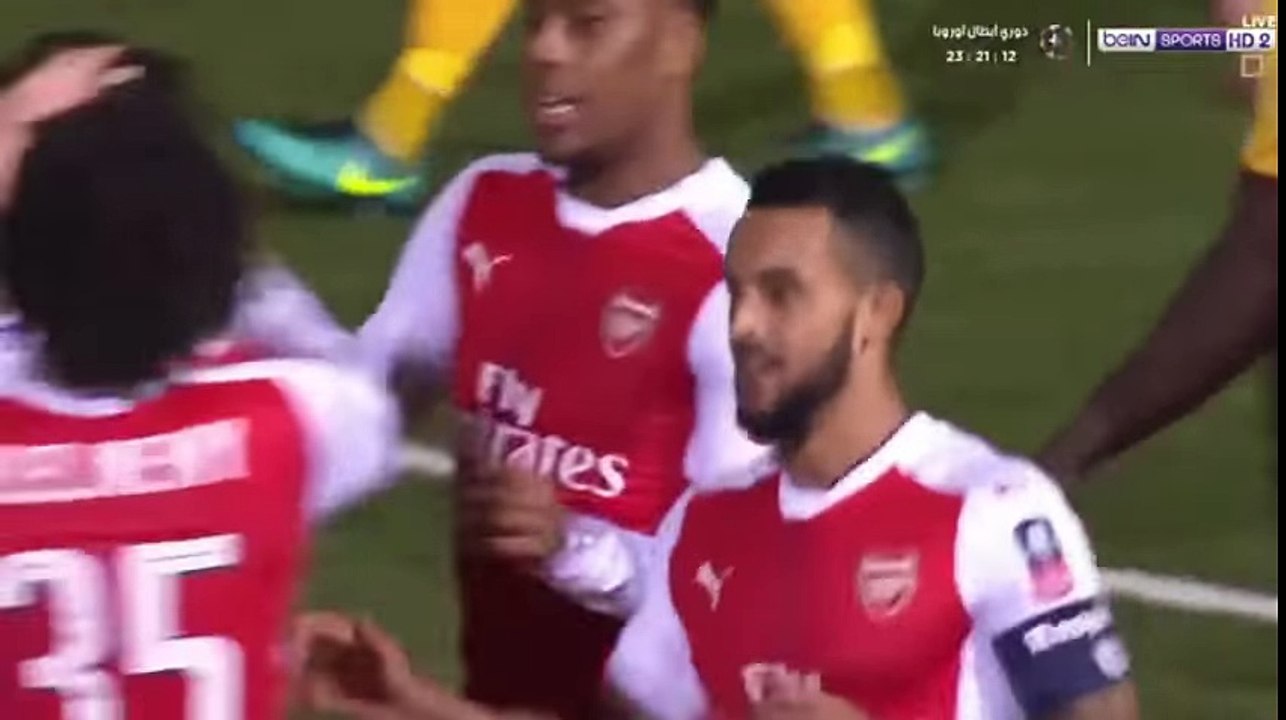 اهداف مباراة ساتون يونايتد 0-2 ارسنال