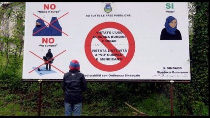 تغريم مسلمة 30 ألف يورو لرفضها خلع النقاب في مكان عام بإيطاليا