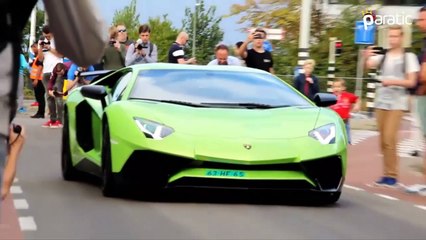 Lamborghini Aventador V12 Motorundan İnanılmaz Ses Deneyimi