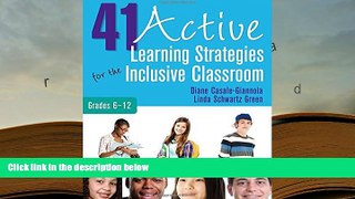 Audiobook  41 Active Learning Strategies for the Inclusive Classroom, Grades 6-12 Full Book