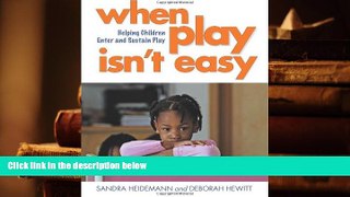 Audiobook  When Play Isn’t Easy: Helping Children Enter and Sustain Play For Ipad