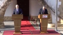 KKTC Cumhurbaşkanı Akıncı ve Dışişleri Bakanı Çavuşoğlu'nun Ortak Basın Toplantısı