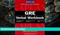 READ book Kaplan GRE Exam Verbal Workbook Kaplan For Kindle