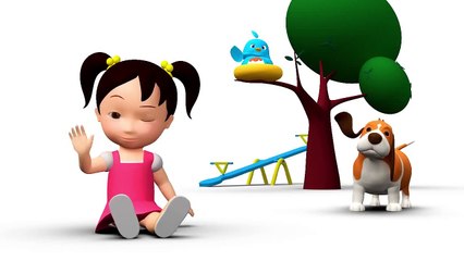 Inglés para niños miau-miau compendio de series de 16 a 20 de la serie de aprender inglés