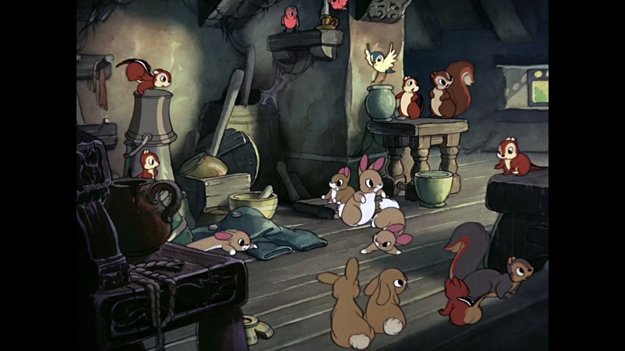 Blanche Neige et les Sept Nains - Siffler en travaillant