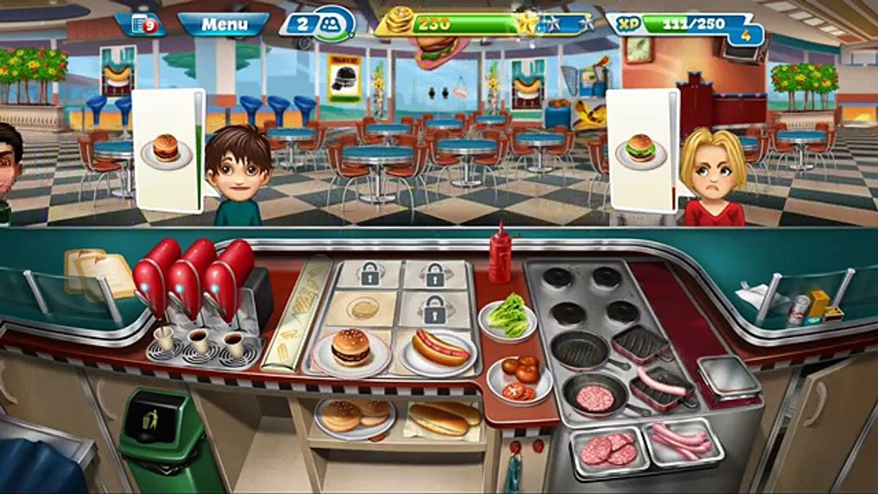 Cooking Fever (Part 11) Bakery Levels 11,12,13,14,15 : 3 Star