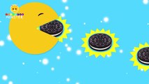Pacman Eating Cars - Learn Colors with Pacman for Kids - Fun Learning Videos for Children