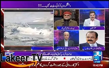 Mubasher Lucman Asking Very Tough Question To Rana Sanullah