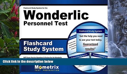 Read Online Flashcard Study System for the Wonderlic Personnel Test: WPT Exam Practice Questions