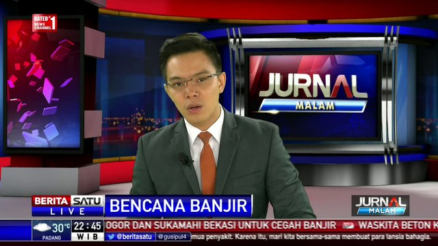 Banjir 1 Meter Rendam Perumahan Green Garden