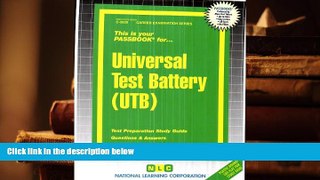 READ book Universal Test Battery (UTB)(Passbooks) National Learning Company Full Book