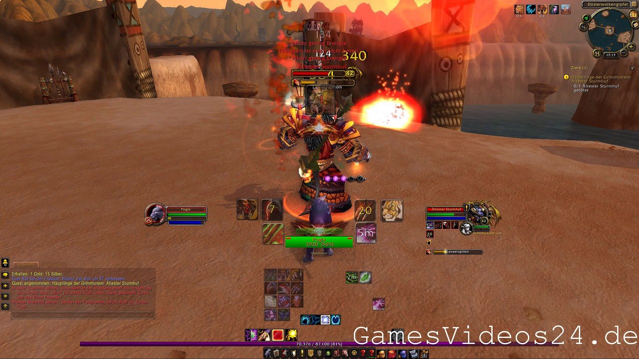 World of Warcraft Quest: Häuptlinge der Grimmtotem: Ältester Sturmhuf