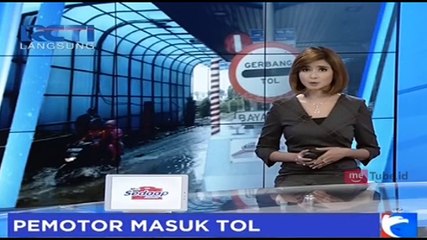 Akhirnya Motor Bisa Masuk Tol Juga