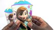3 Play doh surprise eggs Disney Princess Elsa Frozen Anna Surprise Toys