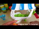 PLAY-DOH Sweet Shoppe Sundae Cart-3D Modeling Fruit Sundae with Ice Cream Video