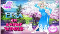 Elsa, en el anime el mundo del Juego de video, dibujos animados Juegos de Video Para las Niñas