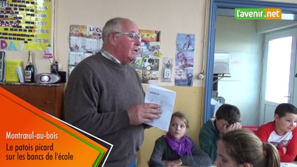 Le patois sur les bancs de l'école à Montrœul-au-bois