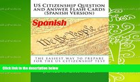 Audiobook  US Citizenship Question and Answer Flash Cards (Spanish Version) (Spanish Edition)