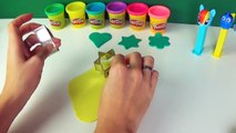 DIY How to Make Play Doh Chocolate Rainbow Heart Popsicle Modelling Clay * RainbowLearning