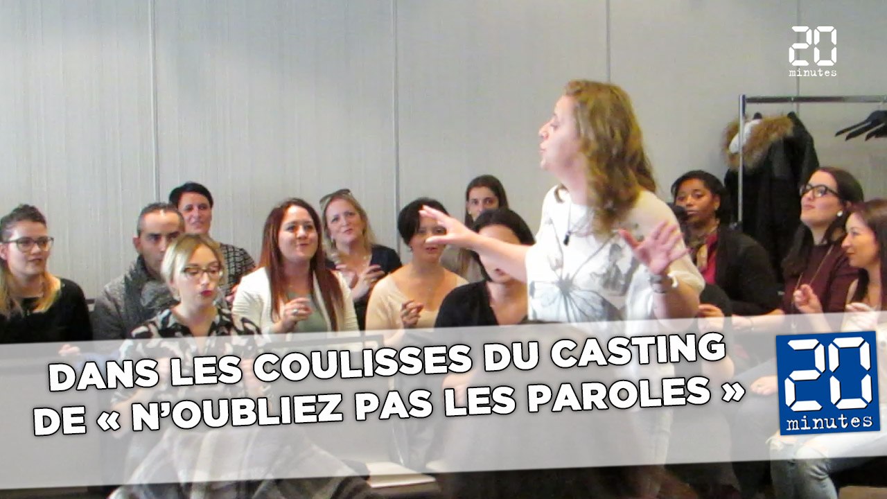 Dans les coulisses du casting de « N'oubliez pas les paroles » à Marseille