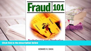 PDF [Download]  Fraud 101: Techniques and Strategies for Detection  For Trial