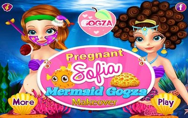 Pregnant Sofia Mermaid Gogza Makeover — GAMES FOR KIDS Full