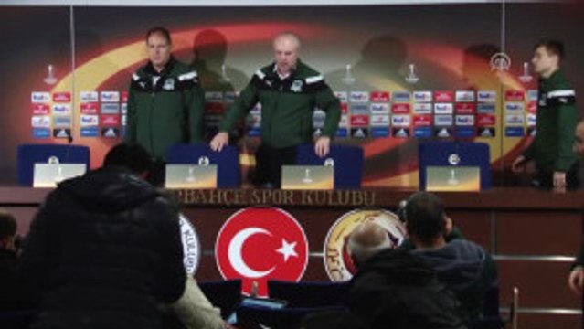 Fenerbahçe - Krasnodar Maçı Öncesi Teknik Direktörü Shalimov ve Orta Saha Oyuncusu Zhigulev...