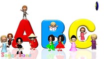 learn Alphabet | ABC with Teddy Bear - 3D Animation Learning ABC Nursery Rhymes