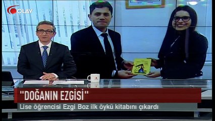 Lise öğrencisi ilk öykü kitabını çıkardı (Haber 21 02 2017)