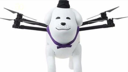 Cute Flying Puppy Drone Is This Town’s Mascot