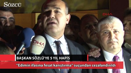 下载视频: Başkan Sözlü’ye 5 yıl hapis cezası