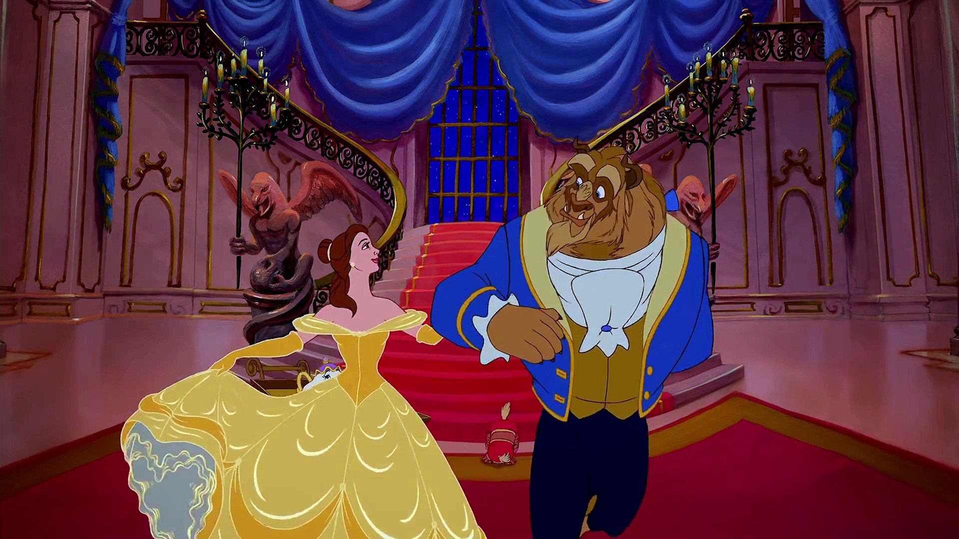 Beauty and the Beast Disney красавица и чудовище