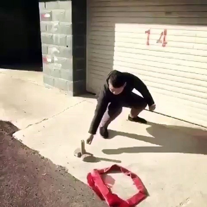 Pranked While Trying To Light a Firework