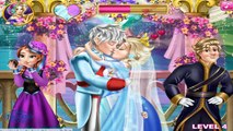 Frozen Games 2016 - Frozen Wedding Kiss Elsa & jack Frost, Anna & Kristoff - Games for Kid