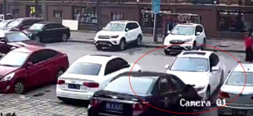 Kadın Sürücünün Park Imtihanı !