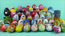 50 Surprise eggs disney toys kinder surprise Toys Story Thomas & Friends MLP