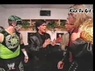 Triple H & Hurricane Talk Backstage