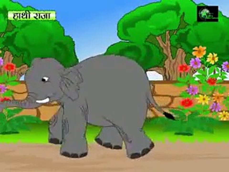 Hathi Raja Bahut Bade {Must Know Nursery Rhymes} In Hindi