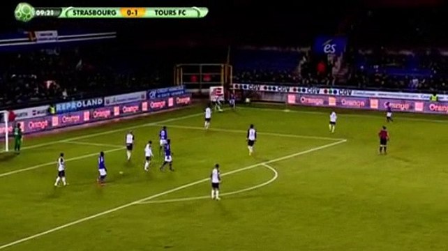 Ihsan Sacko Goal HD - Estrasburgo 1-1 Tours 21.02.2017