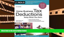Best Ebook  Home Business Tax Deductions: Keep What You Earn  For Kindle