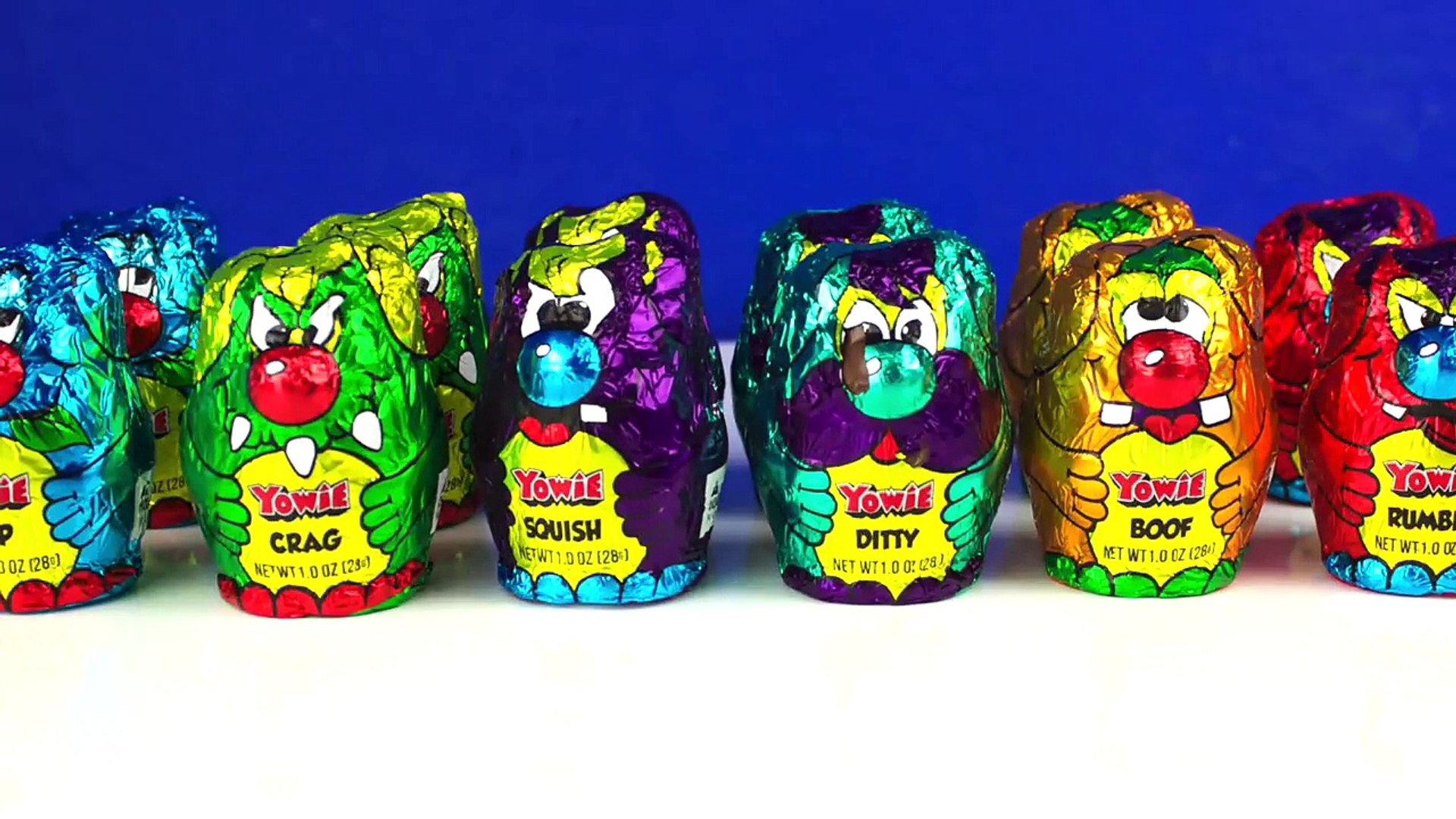 Открытие 12 Yowie Сюрпризов!