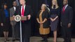 Trump denounces anti-Semitism, racism at African American History Museum