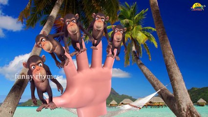 3D animated Colors Gorilla Finger family - Animals Dinosaur Daddy Finger family Rhymes for